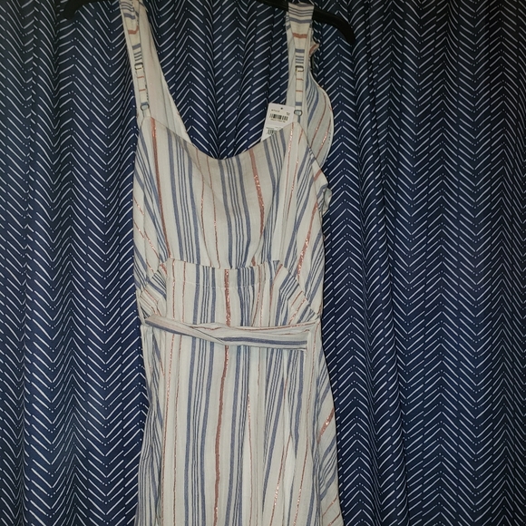 Guess Dress XL Rose Gold Striped - Picture 6 of 6